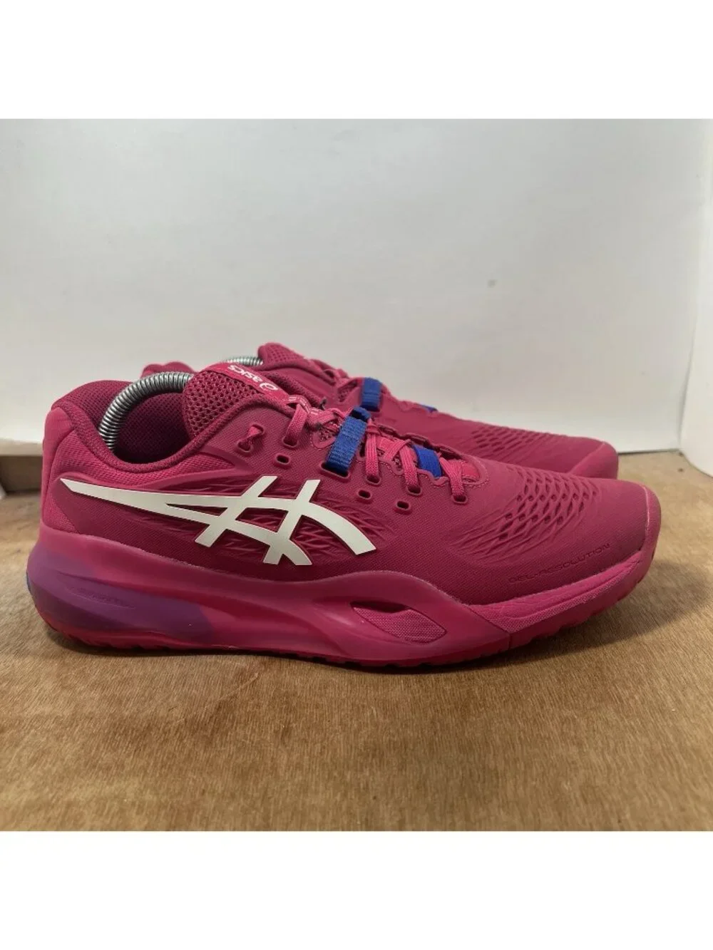 Asics Women's Gel-Resolution X Women Size 10 Pink Tennis Pickleball Shoes